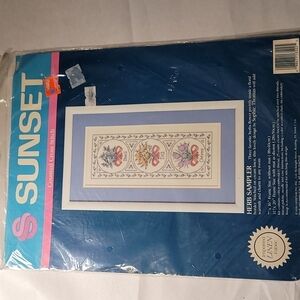 Sunset Counted Cross Stitch Kit NWT